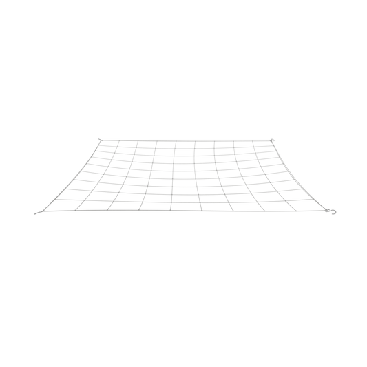 Single 4" flexible trellis net for grow tents