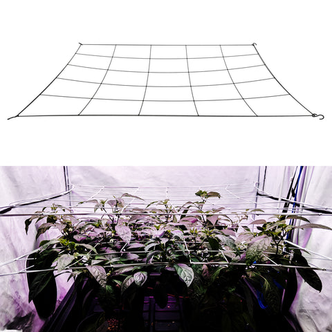 Image of single 6" mesh flexible grow tent scrog net. Fits sizes 5x5 and under.
