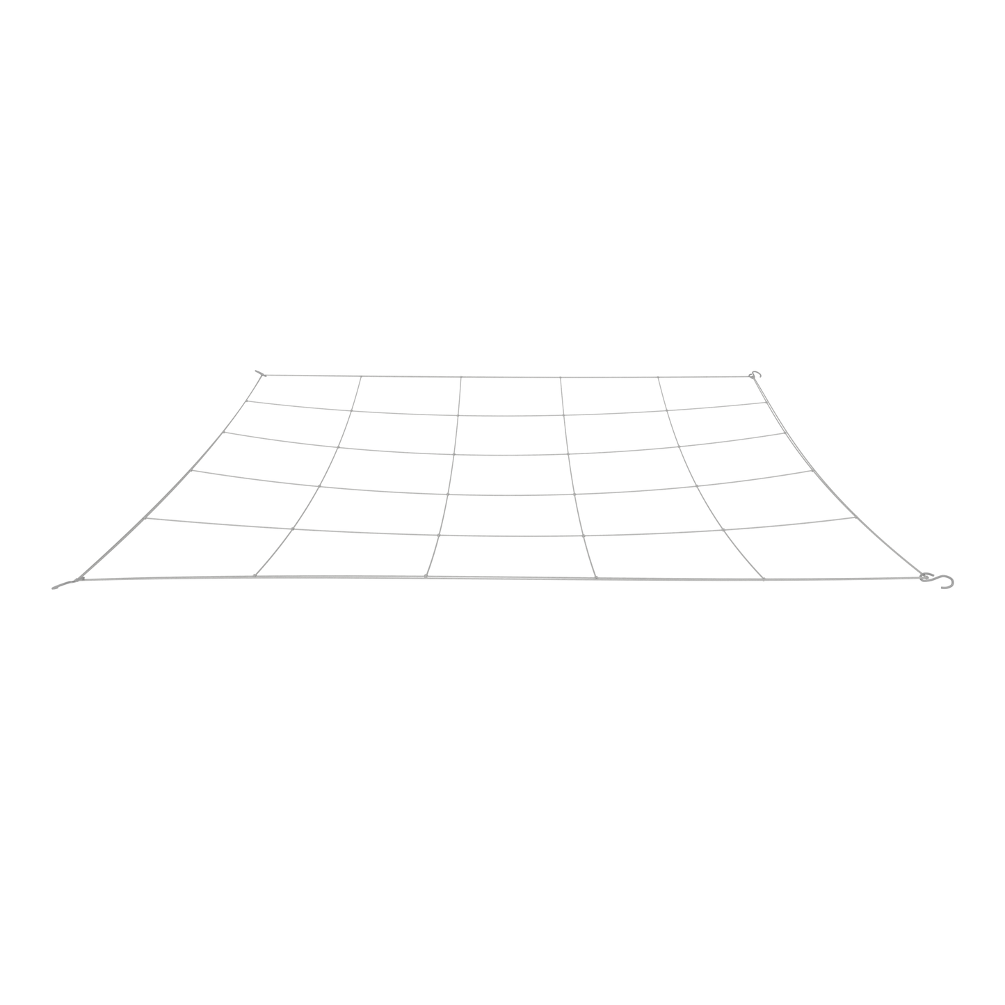 single 6" mesh flexible grow tent scrog net. Fits sizes 5x5 and under.