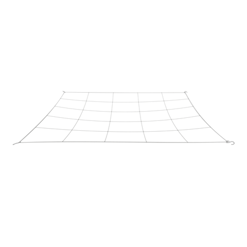 Image of single 6" mesh flexible grow tent scrog net. Fits sizes 5x5 and under.
